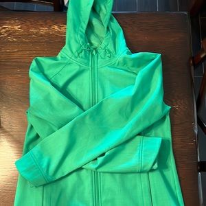 Under Armour rain coat with fleece lining